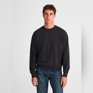 Madewell McCarren Sweatshirt Mens Size XS Nwt Black